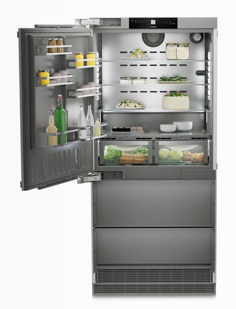 ECBNe 8871 BioFresh NoFrost Combinato frigo-congelatore integrabile con BioFresh e NoFrost