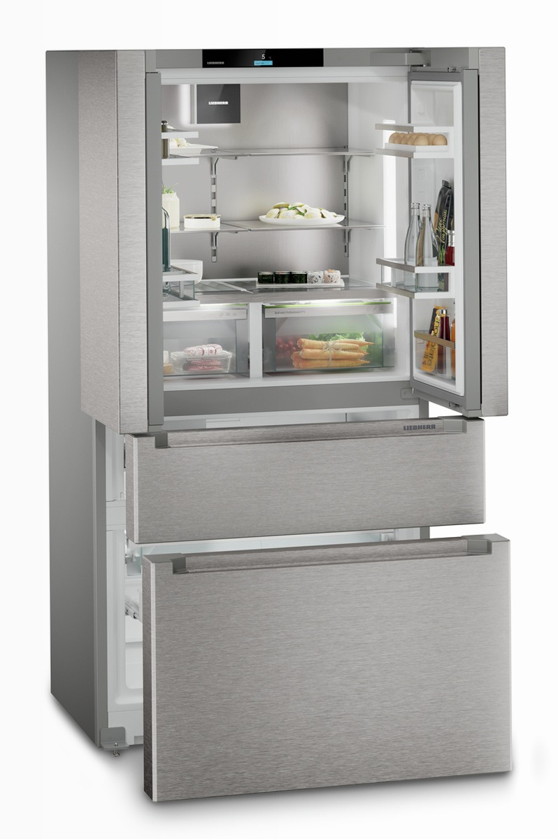 MBsddi 9556 prime BioFresh NoFrost Combinazione FrenchDoor con 2 cassetti congelatore, IceMaker e InfinitySpring
