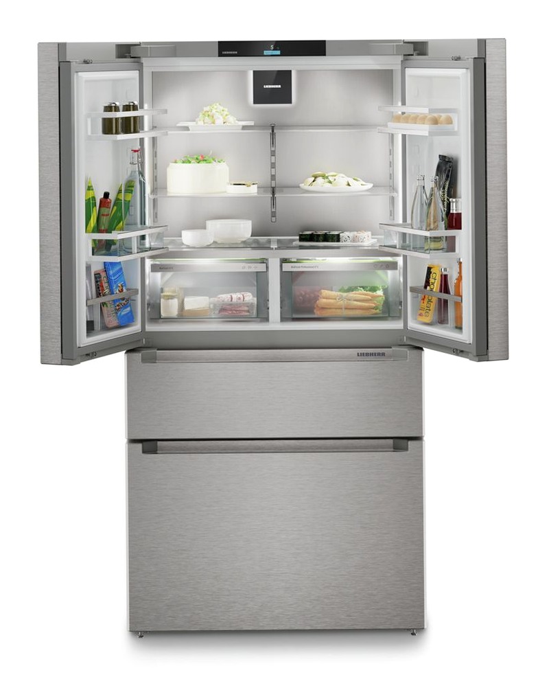 MBsddi 9556 prime BioFresh NoFrost Combinazione FrenchDoor con 2 cassetti congelatore, IceMaker e InfinitySpring