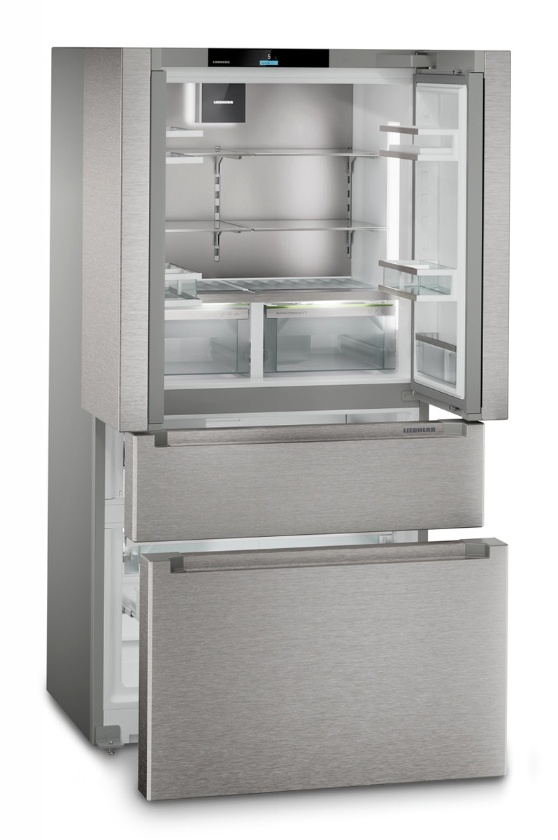MBsddi 9556 prime BioFresh NoFrost Combinazione FrenchDoor con 2 cassetti congelatore, IceMaker e InfinitySpring