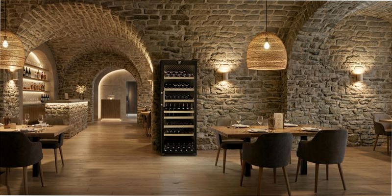 WFbli 7741 Perfection Cantina temperata per vini Professional