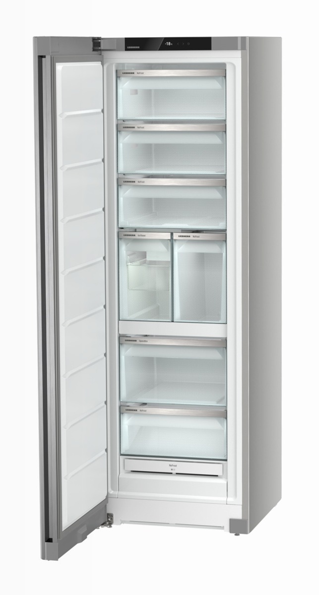 Congelatore Liebherr NoFrost con IceTower Libera Argento