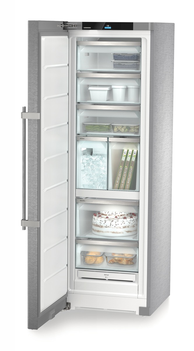 Congelatore SFNstd 529i: NoFrost e IceTower Libera Acciaio