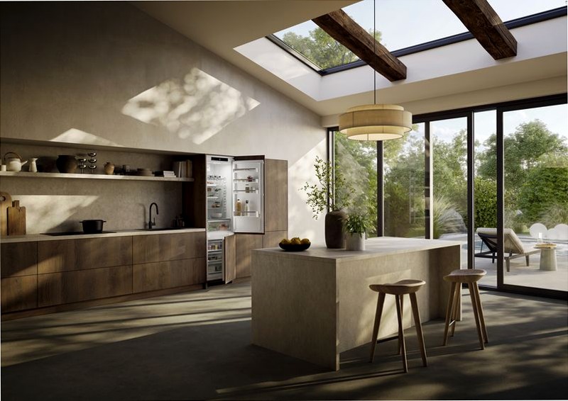 ICNSd 5603 pure NoFrost Combinazione frigo-congelatore integrabile con EasyFresh e NoFrost