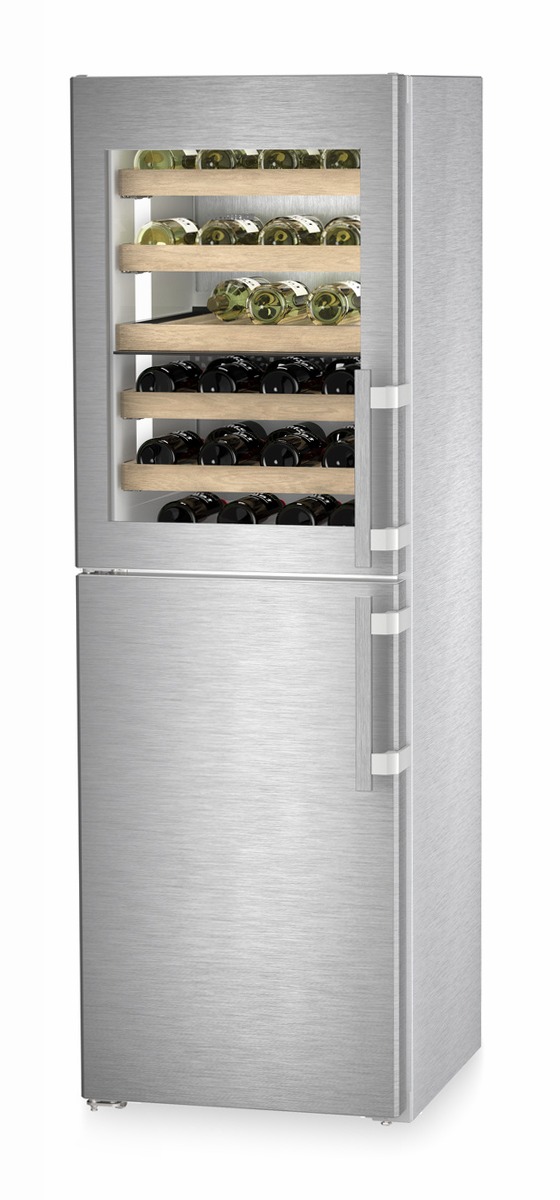 SWNstd 529i peak NoFrost Combinazione con scomparto freezer NoFrost e scomparto per il temperaggio del vino Bordeaux