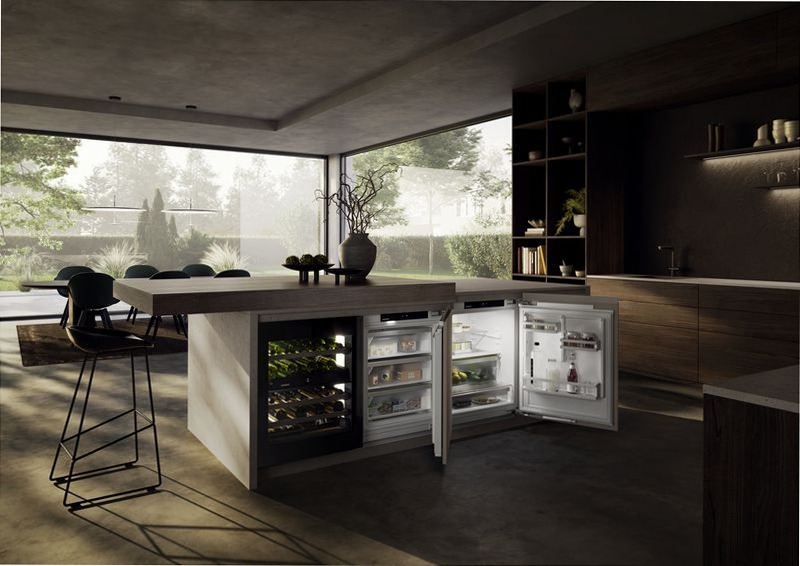 URc 375i prime Frigorifero adatto all'installazione sottopiano con EasyFresh