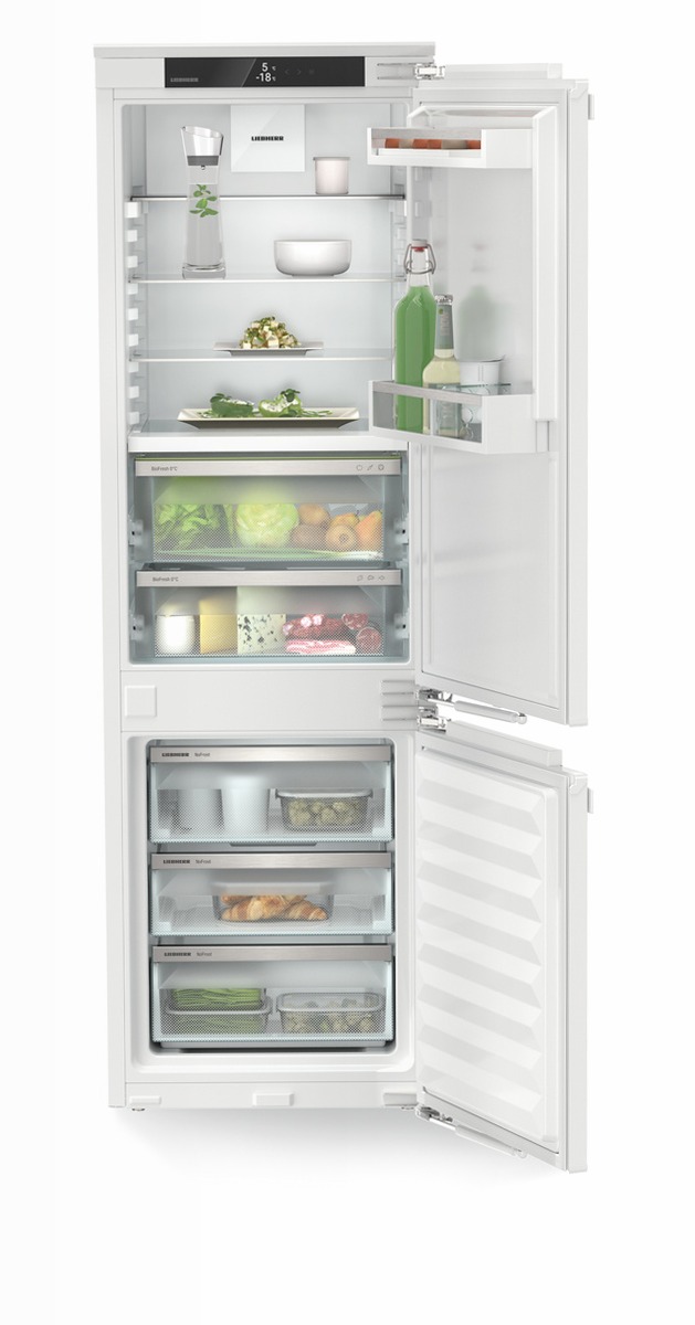 ICBNdi 5123 plus BioFresh NoFrost Combinato frigo-congelatore integrabile con BioFresh e NoFrost