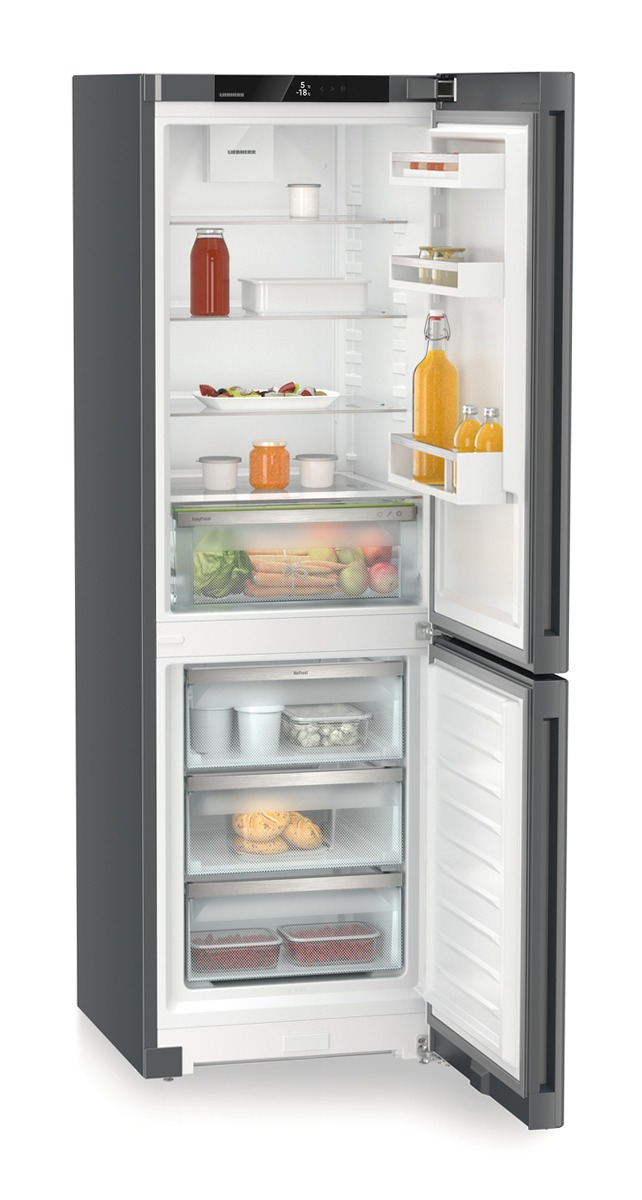 CNdgc 5203 - Combinazione frigo-congelatore NoFrost Grigio C