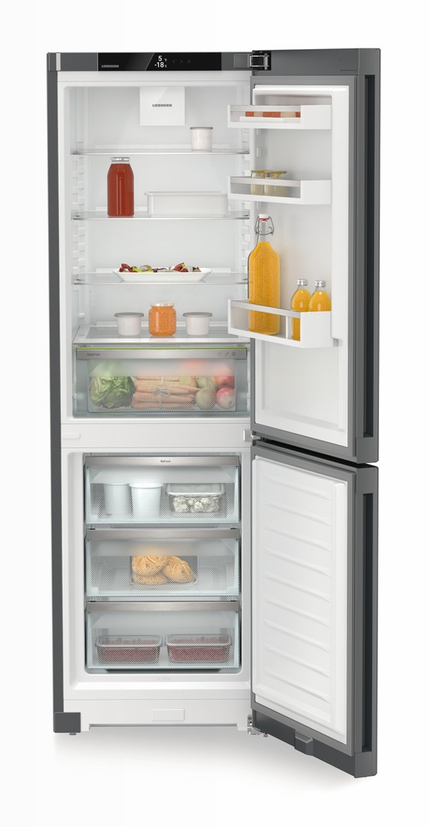 CNdgc 5203 - Combinazione frigo-congelatore NoFrost Grigio C