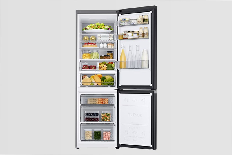 Frigorifero Combinato Samsung EcoFlex 1.85m 344L RB34C775CB1 Nero C