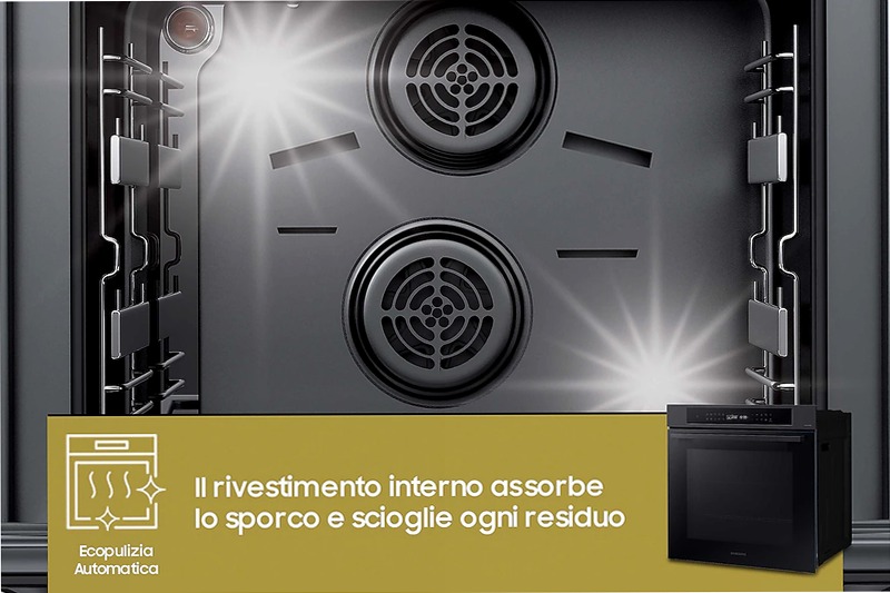 Forno Multifunzione Samsung Serie 4 76L NV7B4040VBB A
