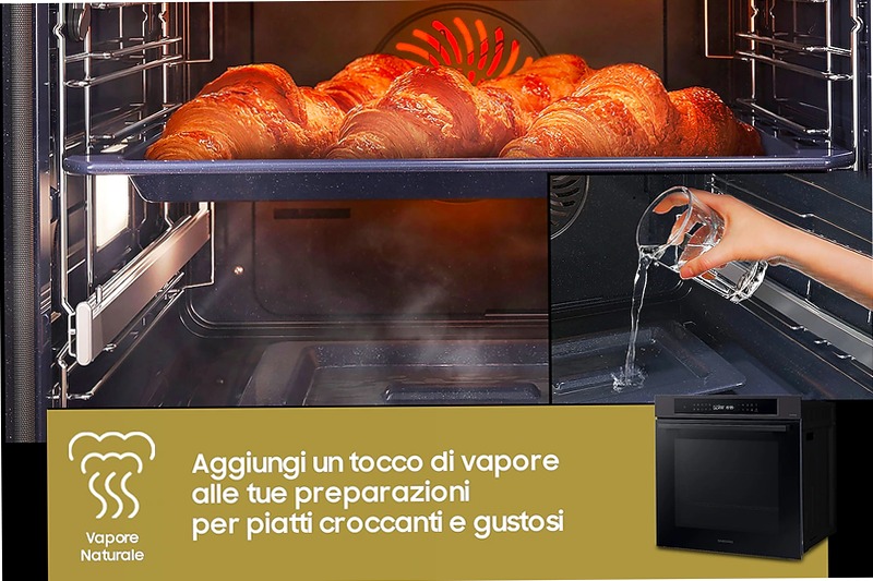 Forno Multifunzione Samsung Serie 4 76L NV7B4040VBB A