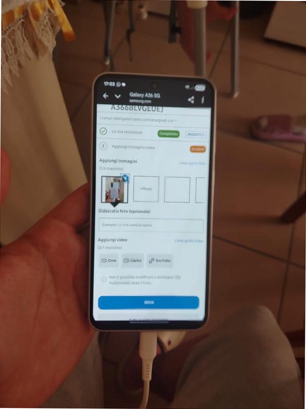 Galaxy A36 5G - Sfoglia con Stile 6.7"