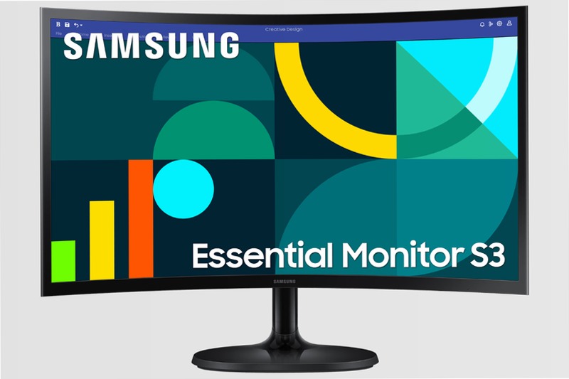 Monitor Curvo S36GD da 24'' Full HD Nero VA