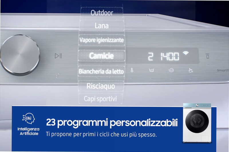 Lavatrice Bespoke AI™ Quickdrive 11Kg WW11BB945DGMS3 Bianco
