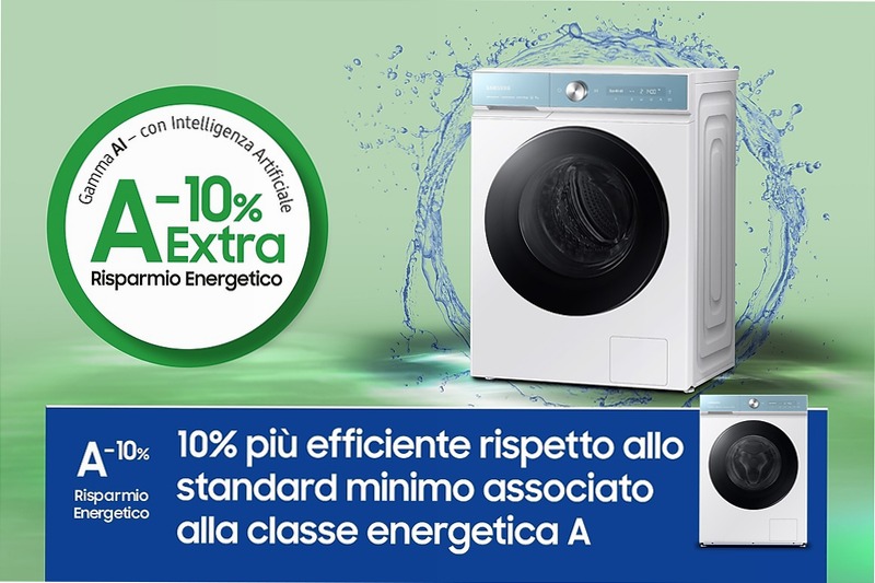 Lavatrice Bespoke AI™ Quickdrive 11Kg WW11BB945DGMS3 Bianco