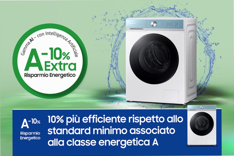 Lavatrice Bespoke AI™ Quickdrive 11Kg WW11BB945DGMS3 Bianco