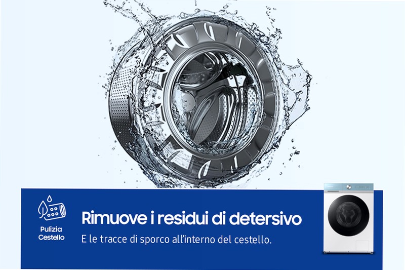 Lavatrice Bespoke AI™ Quickdrive 11Kg WW11BB945DGMS3 Bianco