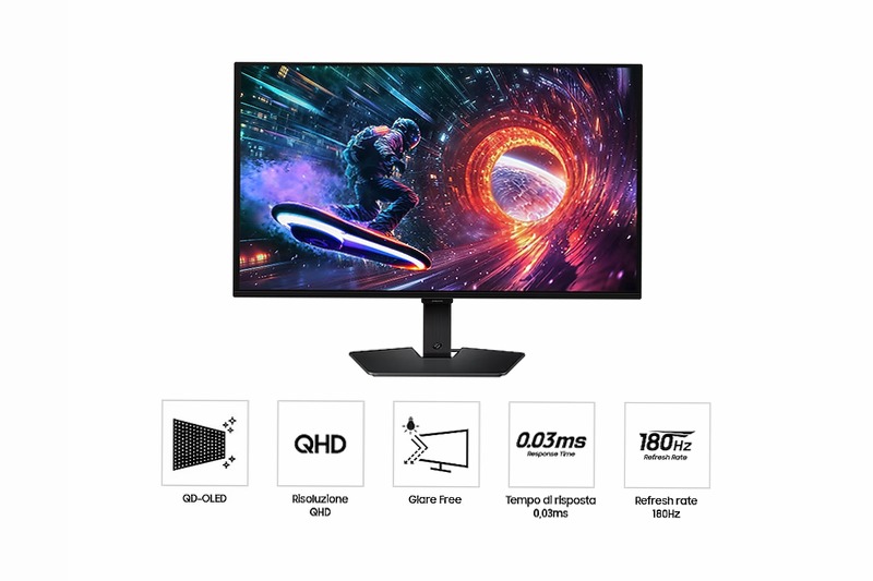 Monitor Gaming Odyssey OLED G5 - G50SF da 27'' QHD Flat | Samsung Italia