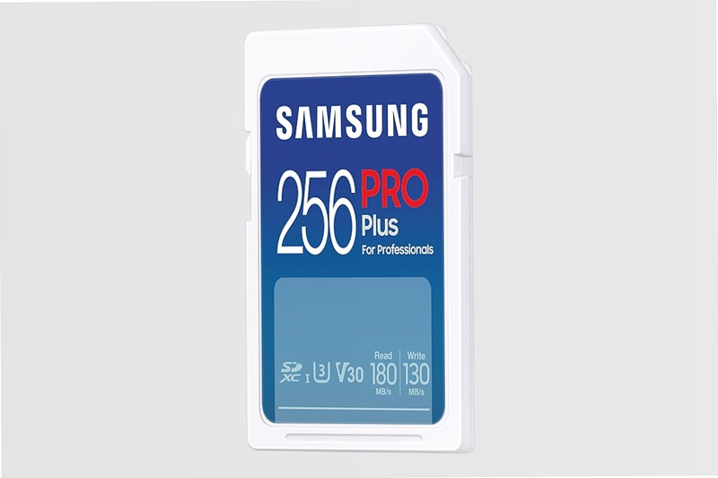Samsung PRO Plus SD Card 256GB - Scheda di Memoria Professionale