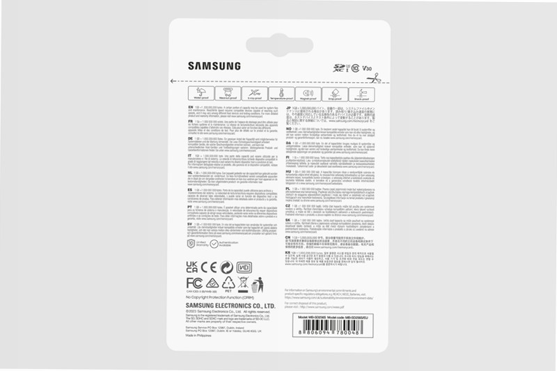 Samsung PRO Plus SD Card - Scheda di memoria 256GB