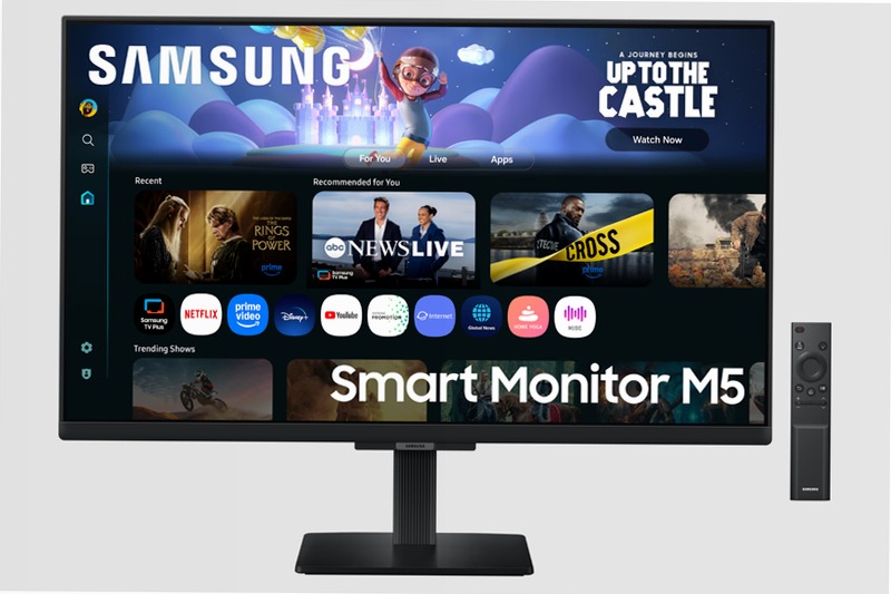 Smart Monitor M5 - M50F da 27" Full HD Nero IPS
