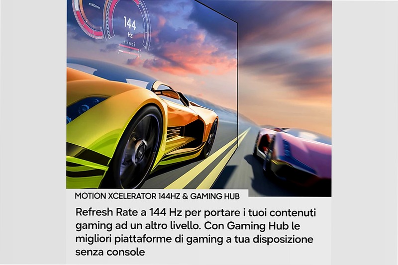 85" Mini LED M80H 4K Vision AI Smart TV Nero