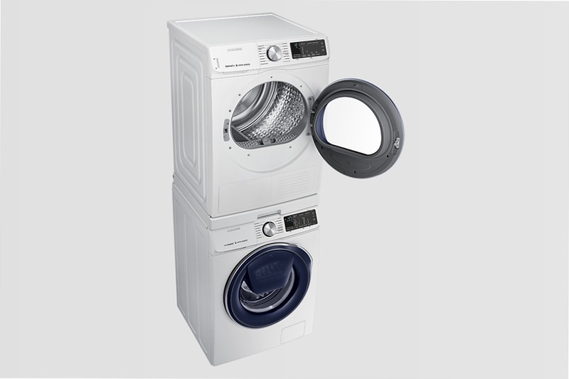 Asciugatrice a carica frontale 8kg Samsung DV80N62542WET Bianco