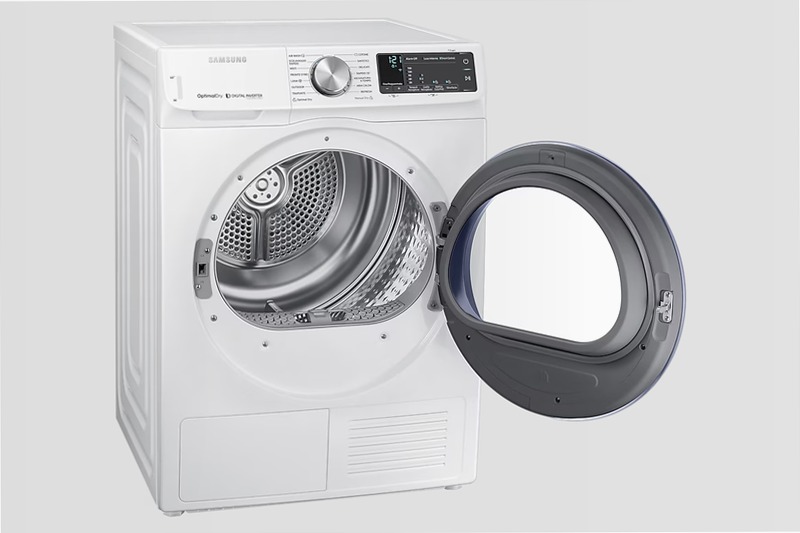 Asciugatrice a carica frontale 8kg Samsung DV80N62542WET Bianco