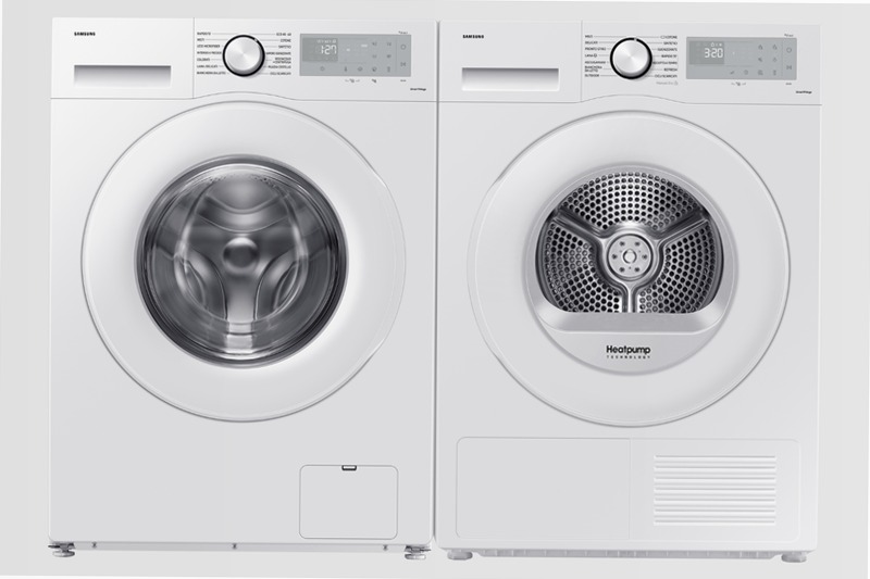 Lavatrice Samsung Crystal Clean 8 kg WW80CGC04DTHET 8kg Bianco