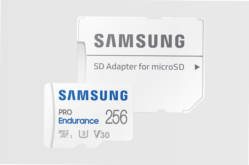 PRO Endurance microSD 256 GB - Memoria affidabile per CCTV e bodycam 256GB
