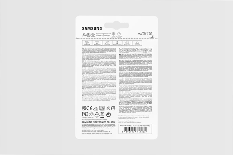 PRO Endurance microSD 256 GB - Affidabilità e Durata 256GB