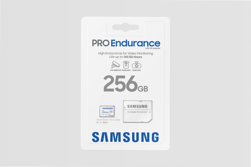 PRO Endurance microSD 256 GB - Memoria affidabile per CCTV e bodycam 256GB