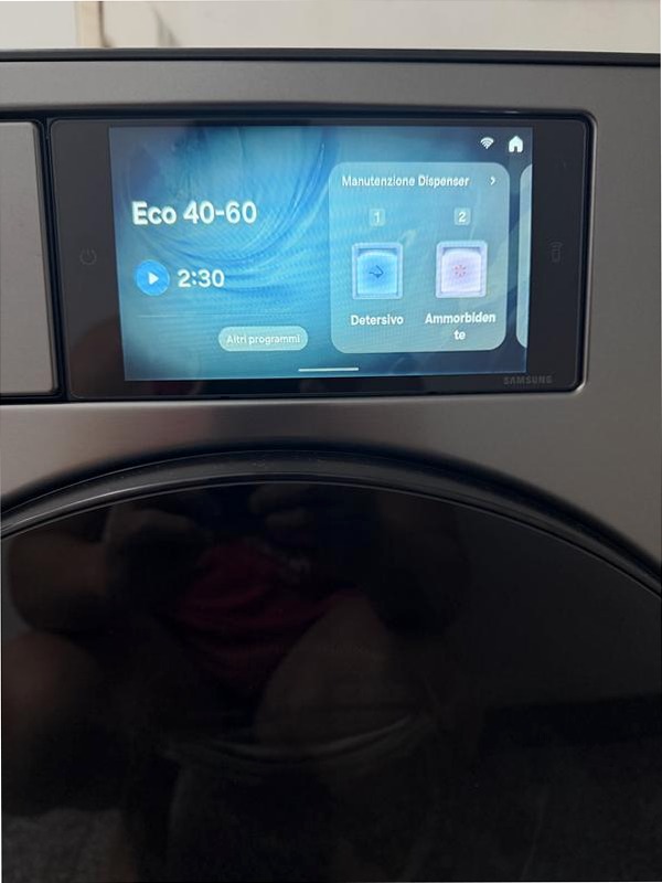 Lavatrice Samsung Bespoke AI 9kg Nero