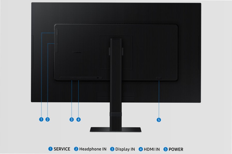 Monitor HRM ViewFinity S7 - S70D da 27" Nero IPS