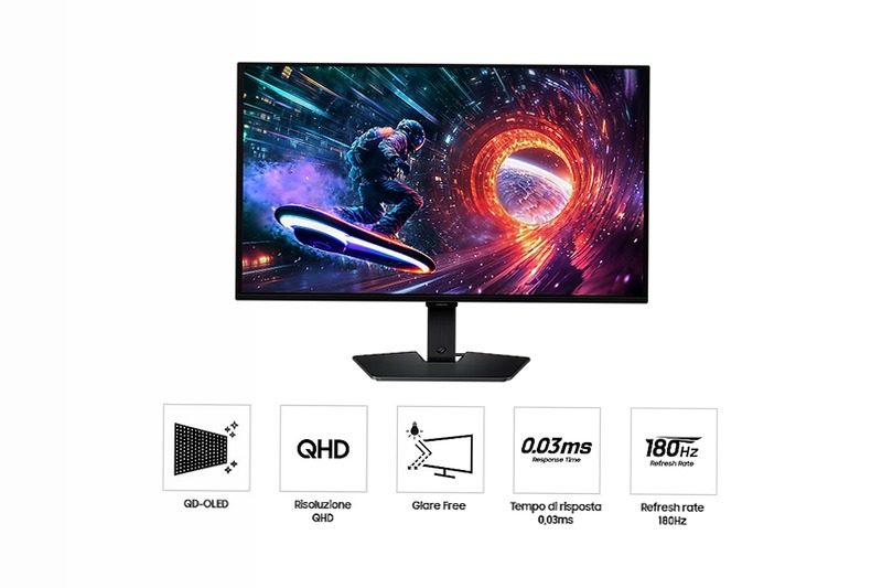 Monitor Gaming Odyssey OLED G5 - G50SF da 27'' QHD Flat