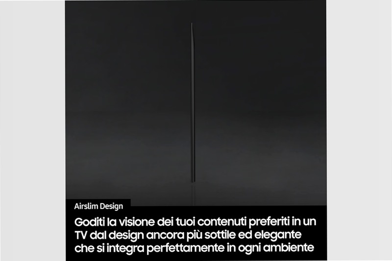 2025 QN74F 65'' 4K Neo QLED Mini LED Vision AI TV Nero