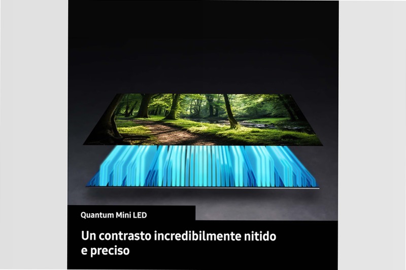 2025 QN74F 65'' 4K Neo QLED Mini LED Vision AI TV Nero
