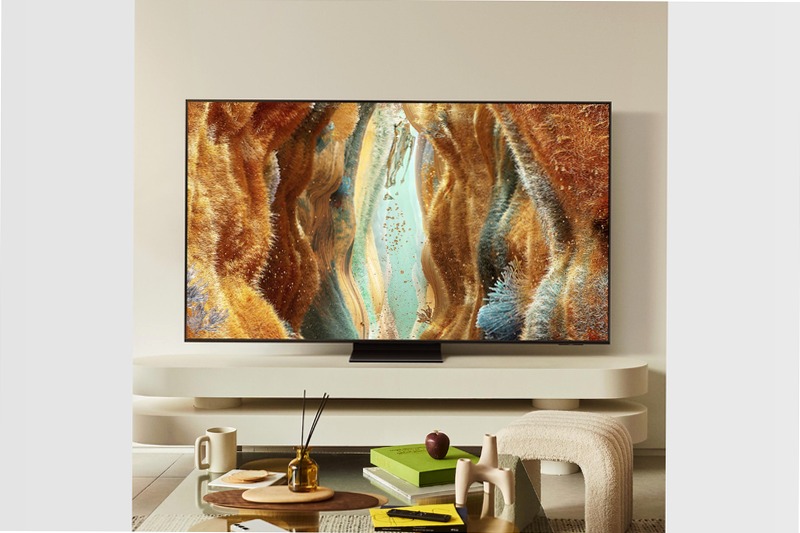2025 QN74F 65'' 4K Neo QLED Mini LED Vision AI TV Nero