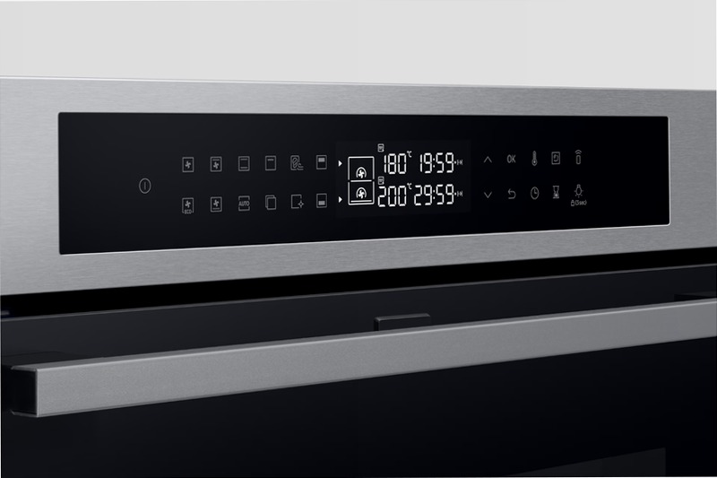 Forno Dual Cook Flex™ Serie 4 NV7B4340UBS | Samsung Italia 76 A Acciaio