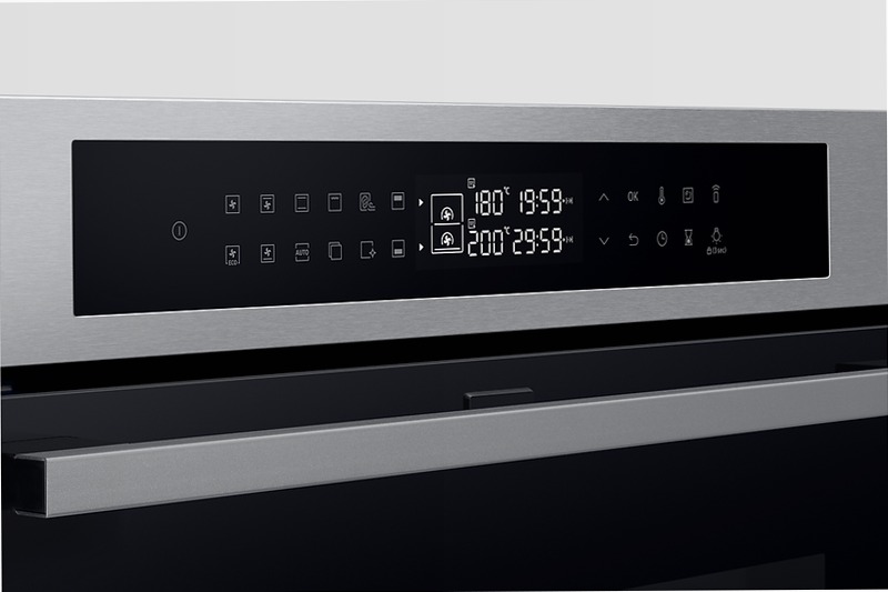 Forno Dual Cook Flex™ Serie 4 NV7B4340UBS | Samsung Italia A