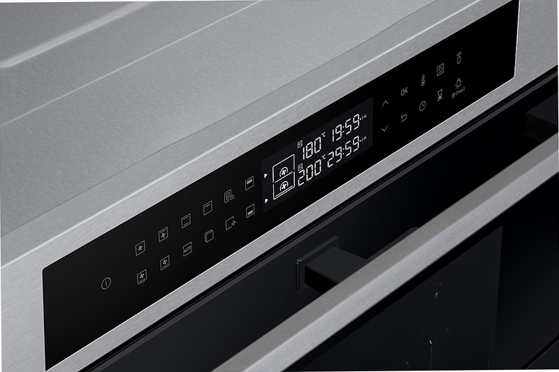 Forno Dual Cook Flex™ Serie 4 NV7B4340UBS | Samsung Italia A