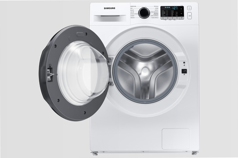 Lavatrice Samsung Crystal Clean Slim 8 Kg 8kg Bianco