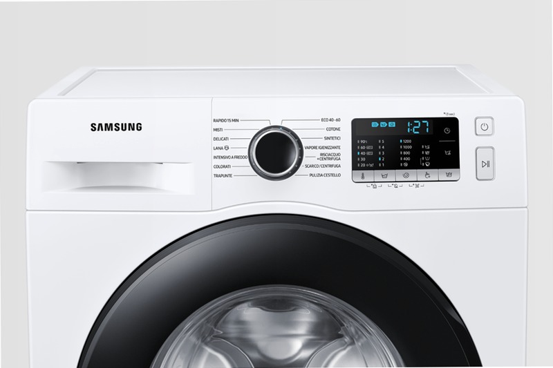Lavatrice Samsung Crystal Clean Slim 8 Kg 8kg Bianco