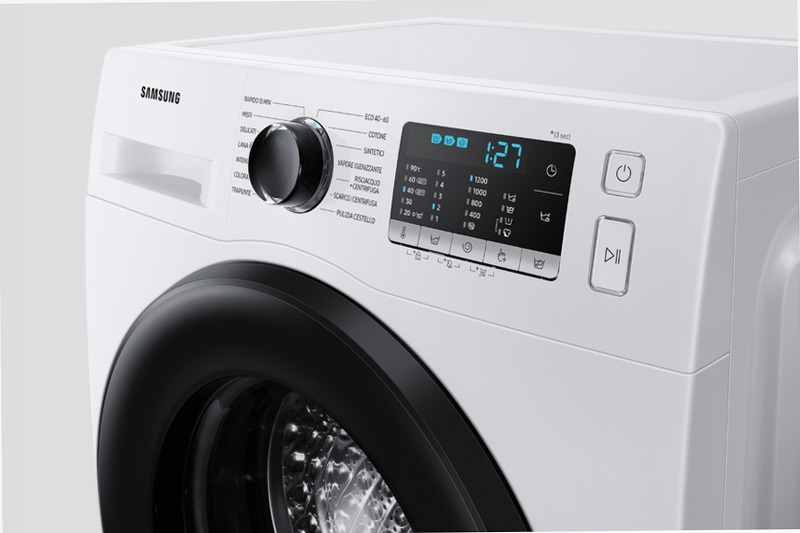 Lavatrice Samsung Crystal Clean Slim 8 Kg 8kg Bianco