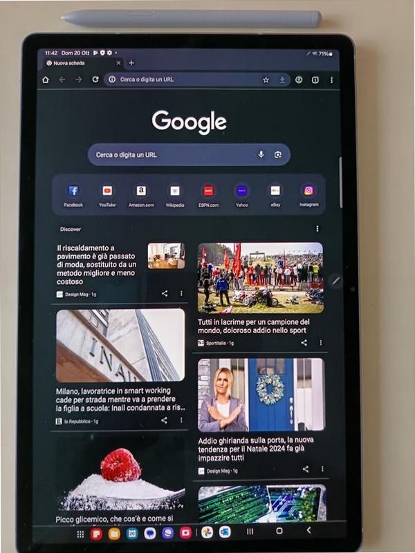 Galaxy Tab S10+ (12.4", Wi-Fi) Grigio