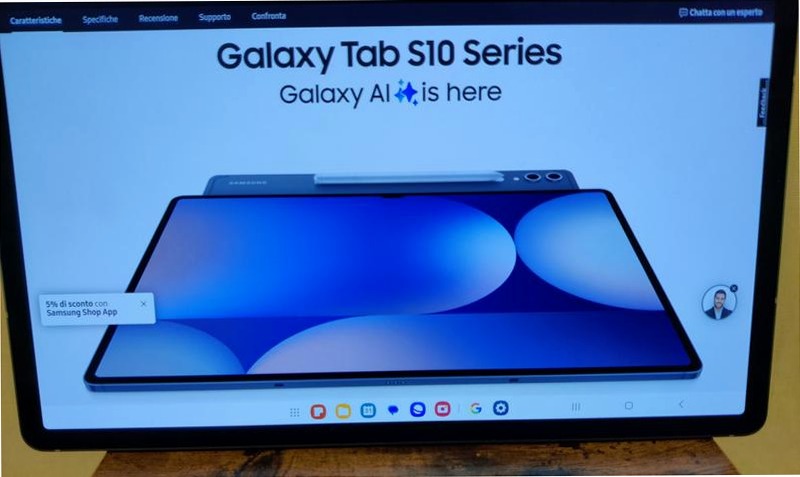 Galaxy Tab S10+ (12.4", Wi-Fi) Grigio