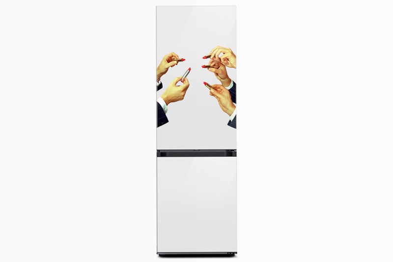 Frigorifero Combinato Samsung TOILETPAPER X BESPOKE Lipsticks D 344lt