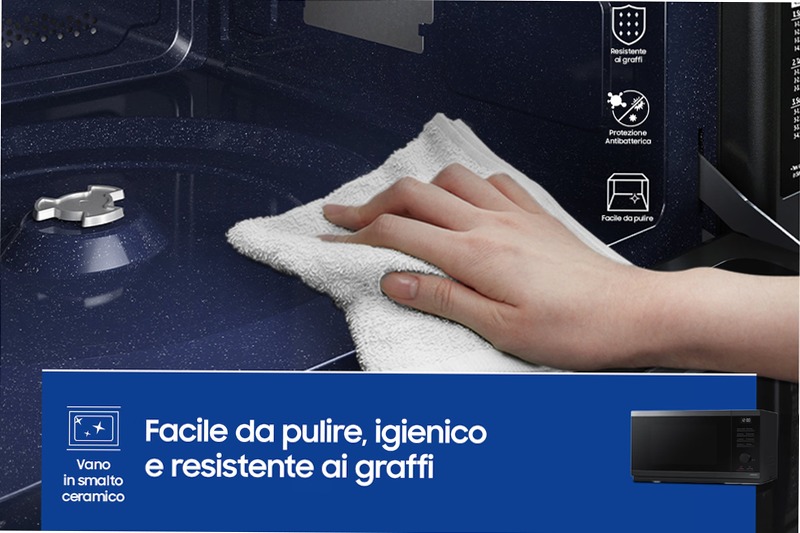 Microonde Samsung MS23DG4504AGE1 Nero 23