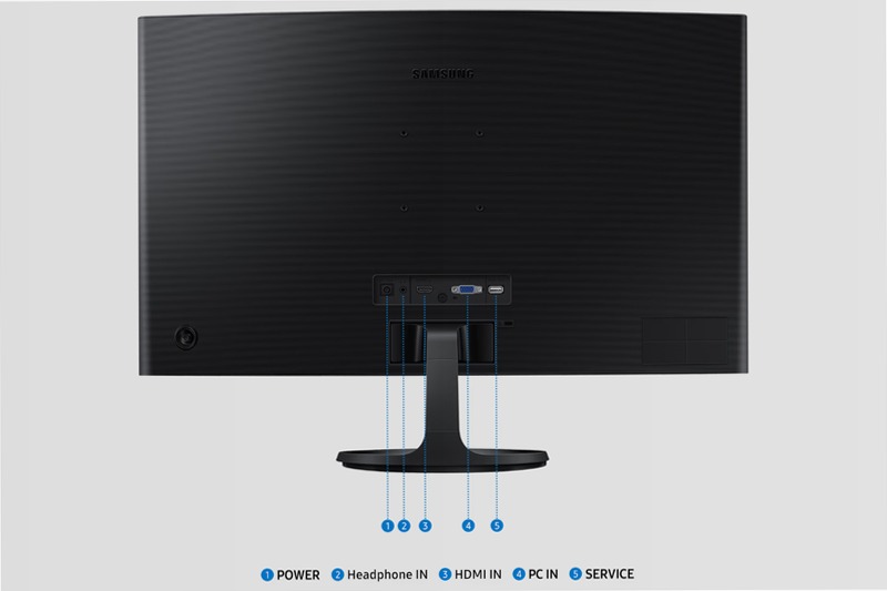 Monitor Curvo Serie S36GD da 27'' Full HD 27" Nero VA 1920 x 1080